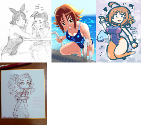 #デレマス版ワンドロ 2025-08-17まとめ