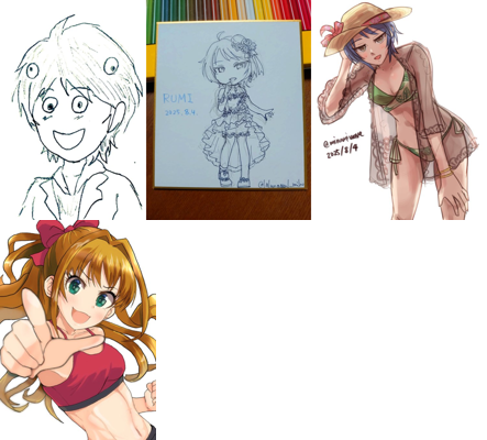 #デレマス版ワンドロ 2025-08-04まとめ