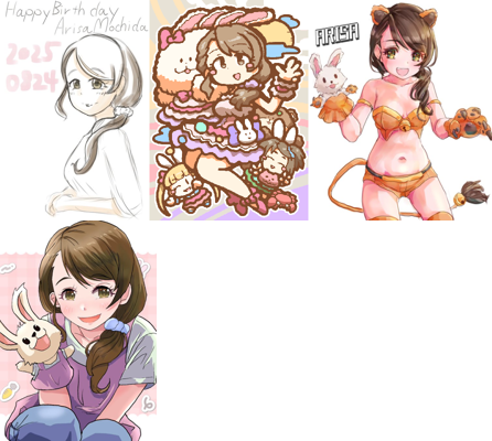 #デレマス版ワンドロ 2025-08-24まとめ