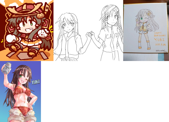 #デレマス版ワンドロ 2025-09-14まとめ