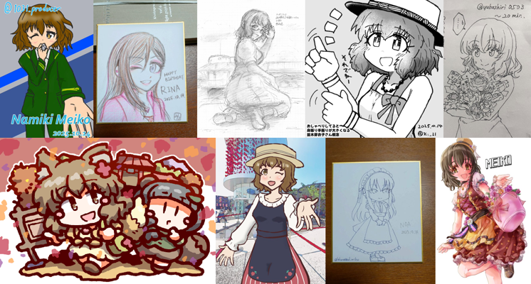 #デレマス版ワンドロ 2025-10-14まとめ