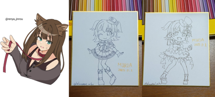 #デレマス版ワンドロ 2025-11-01まとめ