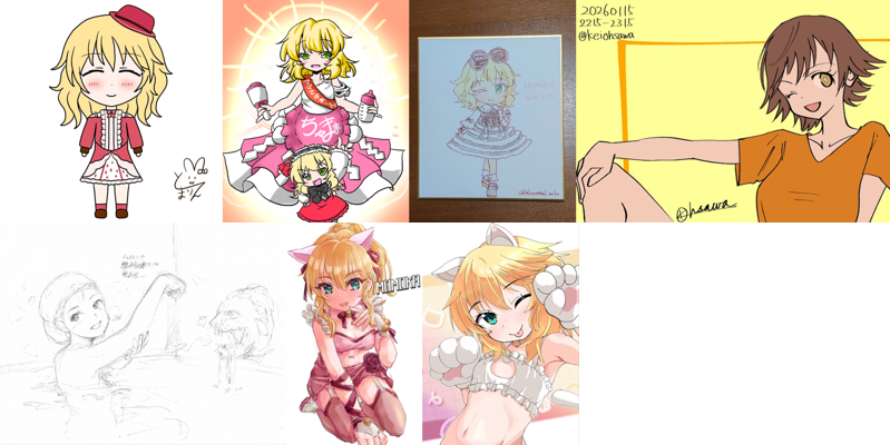 #デレマス版ワンドロ 2026-01-15まとめ