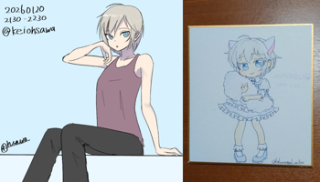 #デレマス版ワンドロ 2026-01-20まとめ