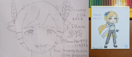 #デレマス版ワンドロ 2026-01-25まとめ