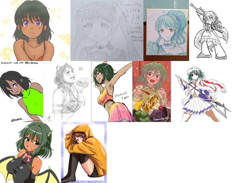 #デレマス版ワンドロ 2026-01-27まとめ