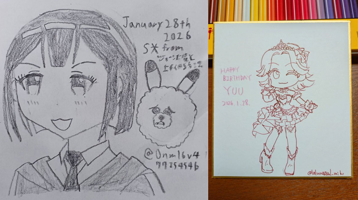 #デレマス版ワンドロ 2026-01-28まとめ