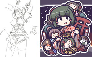 #デレマス版ワンドロ 2025-12-31まとめ