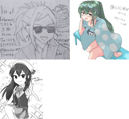 #デレマス版ワンドロ 2026-02-01まとめ