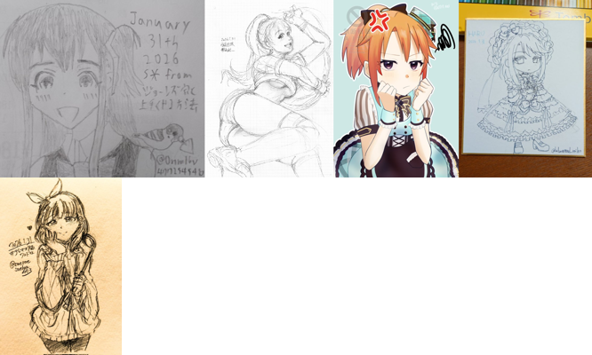 #デレマス版ワンドロ 2026-01-31まとめ